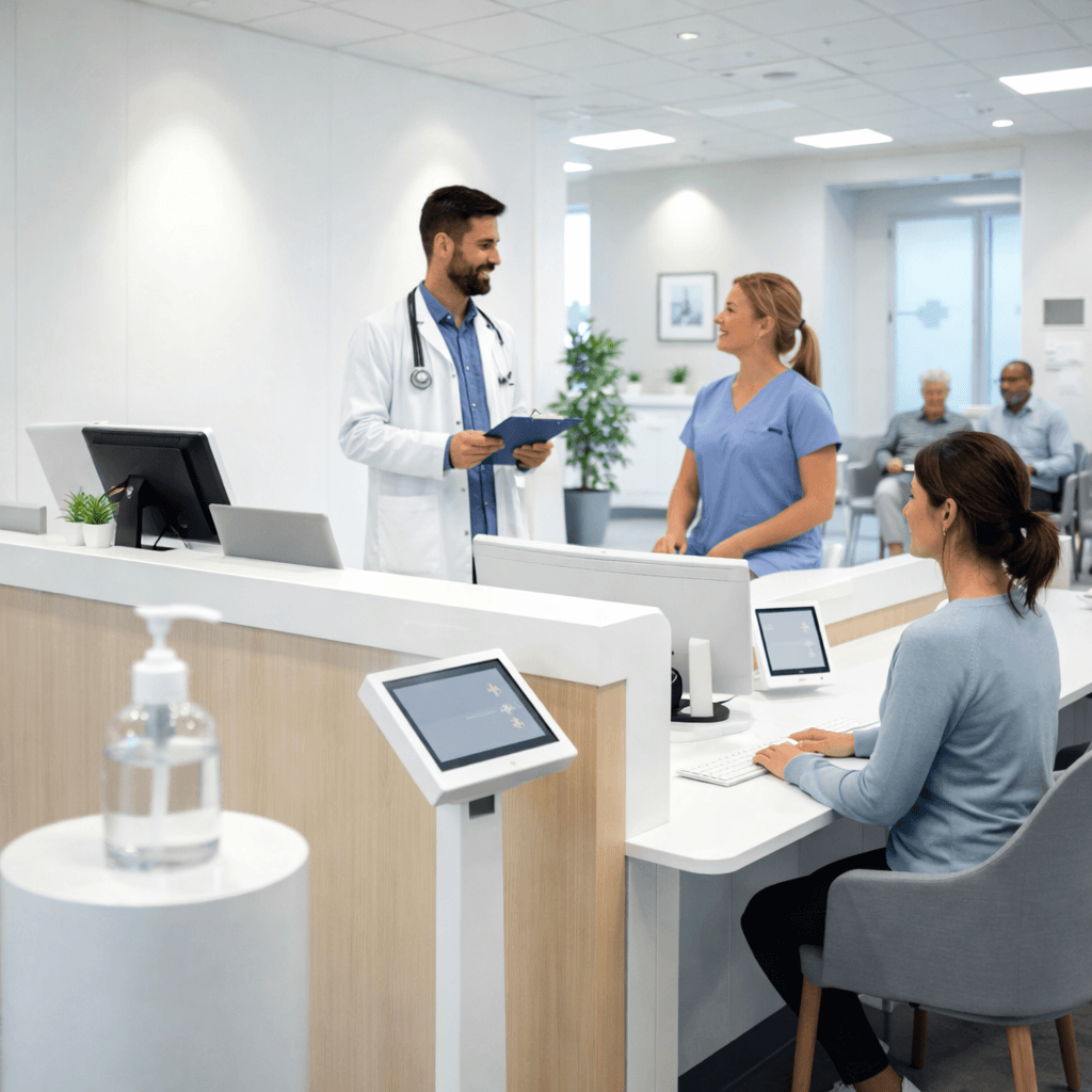 The Contactless Waiting Room: Improving Patient Safety During Flu Season