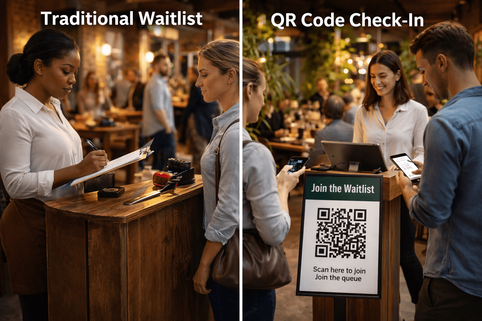 QR Code Walk-in Check-In vs Traditional Waitlist Systems: Which is Better?