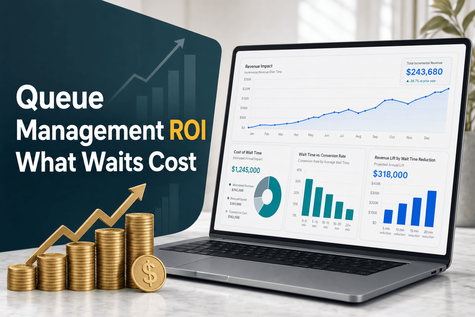 Queue Management ROI: How to Calculate What Wait Times Cost Your Business