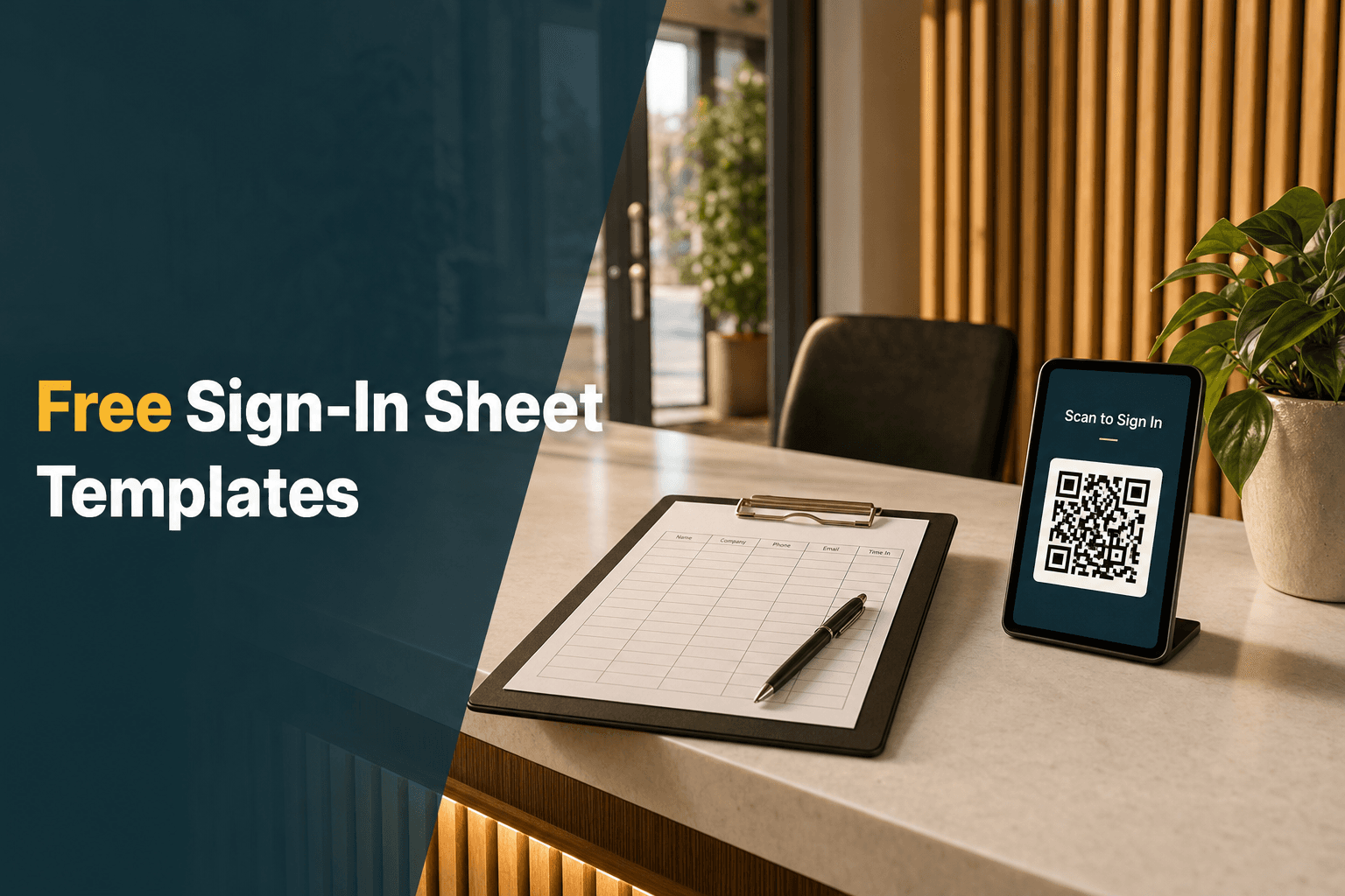 Free Sign-In Sheet Templates (Printable) for Events, Visitors, Patients & Staff