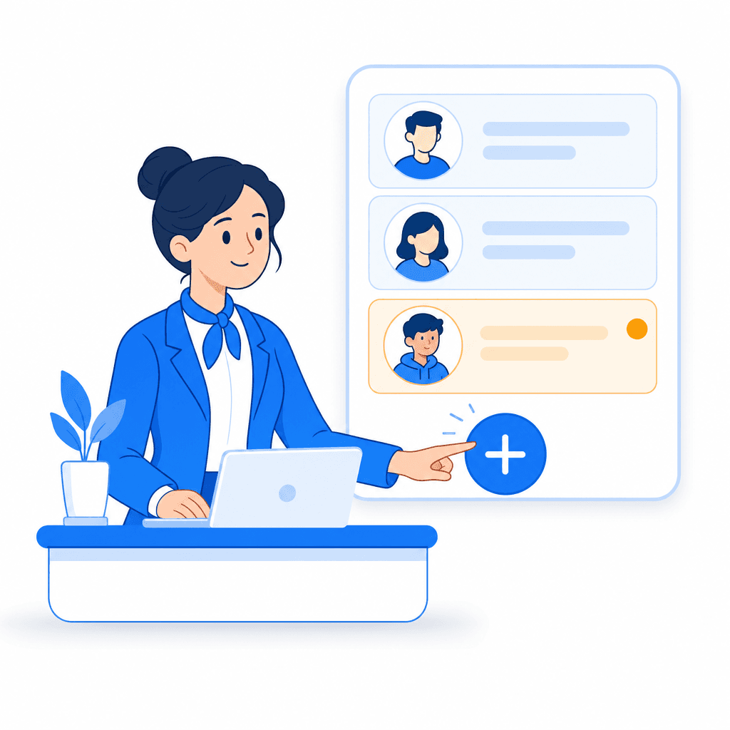 Staff Add Walk-Ins